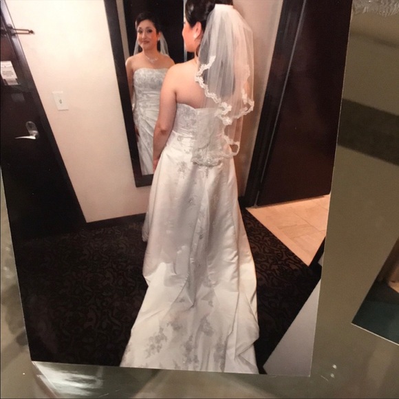 Davis Bridal Wedding Dress Gown - Picture 5 of 15